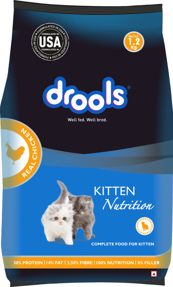 דרולס - מזון יבש לגורי חתולים עוף