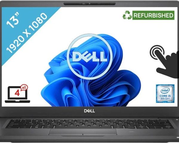 Dell Latitude 7300 Core™ i7-8665U 512GB SSD 16GB 13.3" (1920x1080) TOUCHSCREEN WIN10 Pro