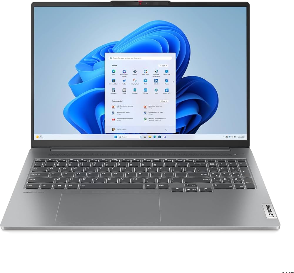 71hTUxLT5VL._AC_UF1000,1000_QL80_ Lenovo Pro 5 16IAH10 GAMING Core Ultra 7 255H 1TB SSD 16GB 16" (2880x1800) TOUCHSCREEN OLED 120Hz WIN11 NVIDIA® RTX 5050 8192MB – תמונה 1